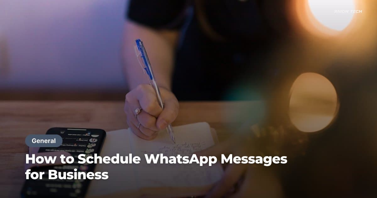 How to Schedule WhatsApp Messages for Business