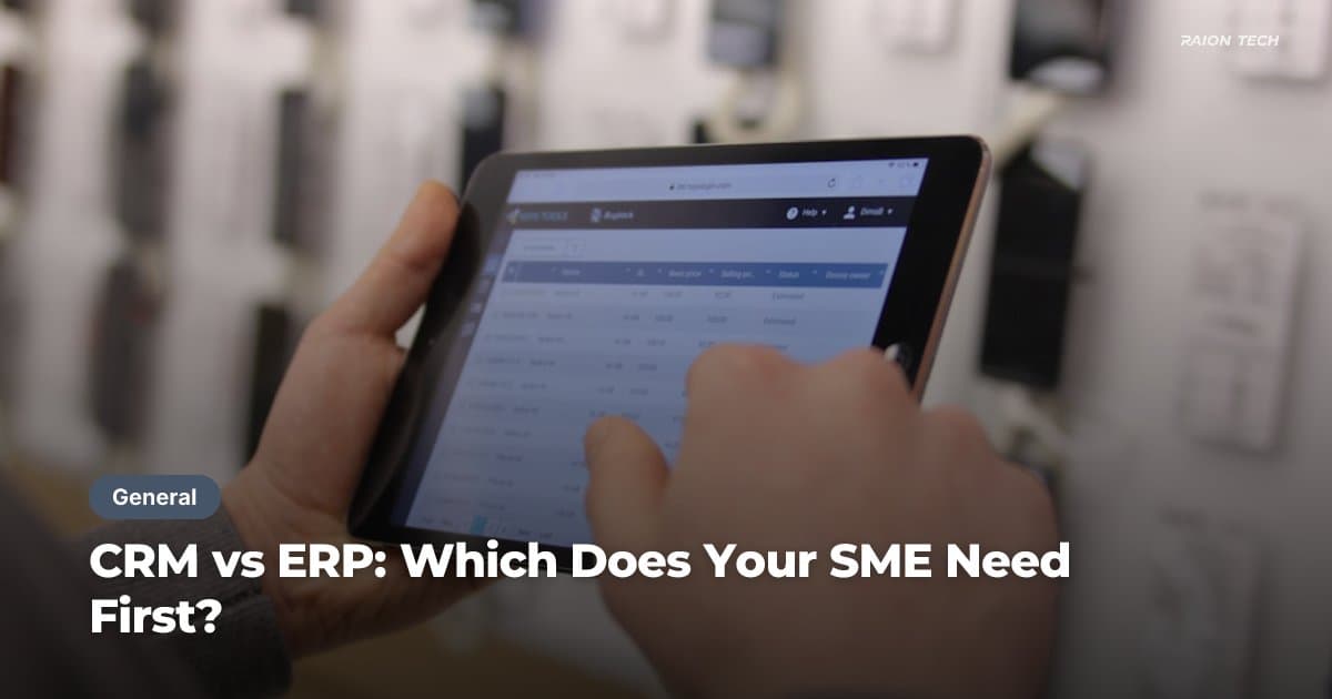 CRM vs ERP: Which Does Your SME Need First?