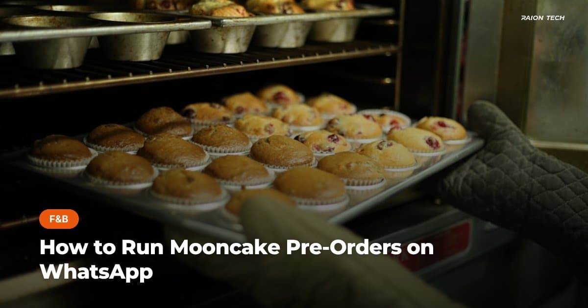 How to Run Mooncake Pre-Orders on WhatsApp