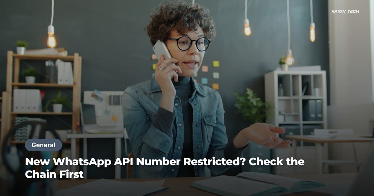 New WhatsApp API Number Restricted? Check the Chain First