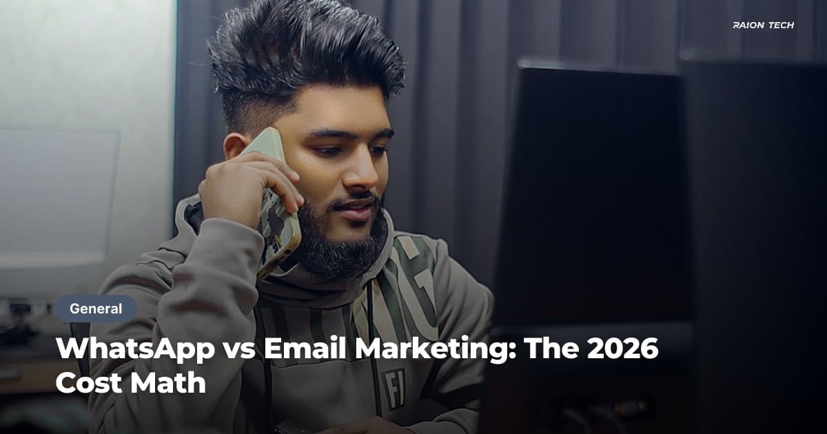 WhatsApp vs Email Marketing: The 2026 Cost Math